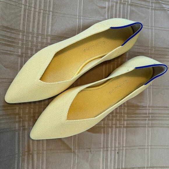 Woman Rothy's Flat The Point - Daffodil 8.5 - Picture 1 of 2